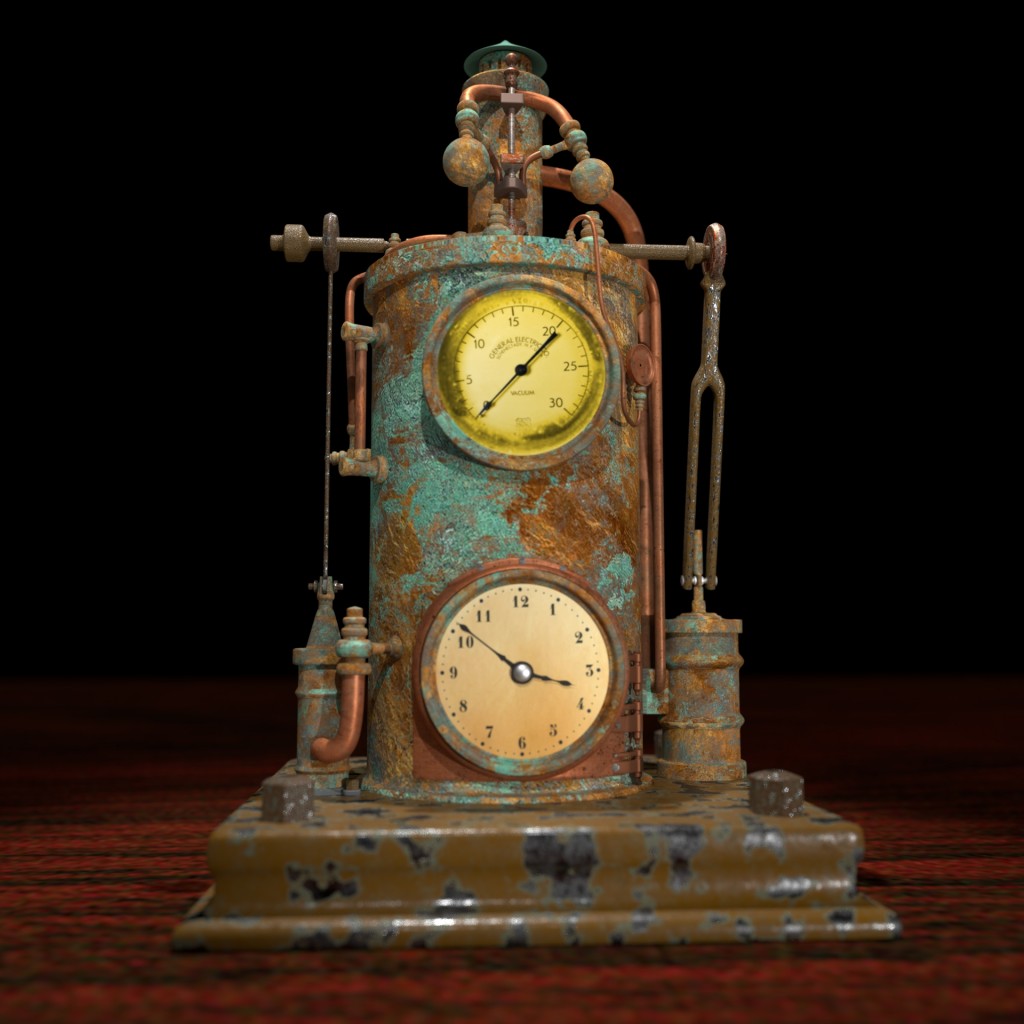 Steam Powered Clock preview image 1